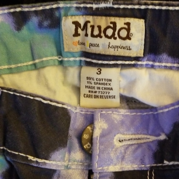 Y2K Mudd SZ 3 Pastel Tie Dye Skinny Pants - Picture 3 of 8
